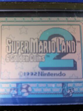 Super Mario Land 2 6 Golden Coins Nintendo Game Boy Game GameBoy Authentic